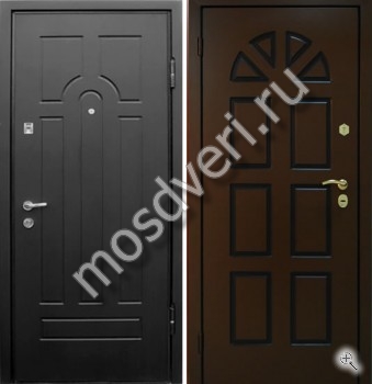 Входная дверь в квартиру с отделкой из МДФ - купить от производителя Мосдвери Входная дверь в квартиру с отделкой из МДФ